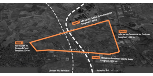 Ya están en marcha las obras para la finalización del carril ciclo peatonal que conectará Seseña, Seseña Nuevo y Vallegrande y El Quiñón